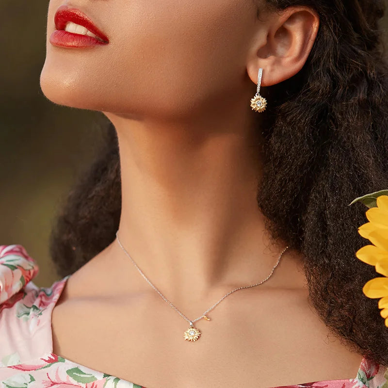 Sunflower Jewelry Set