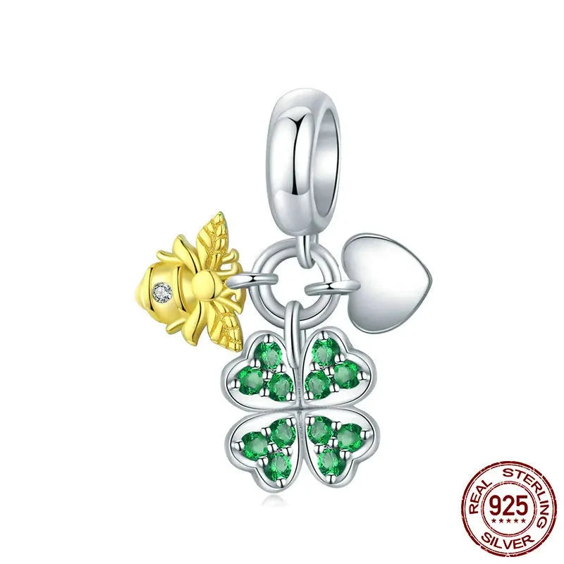 Four-leaf Clover Pendant Charm