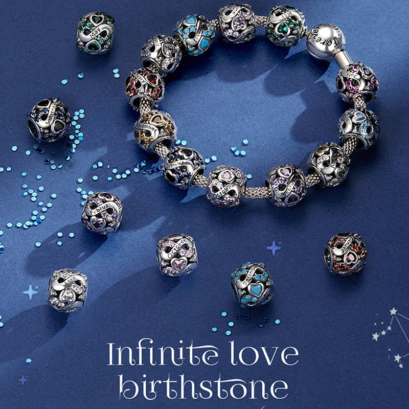 Multi-color Infinite Love Charm