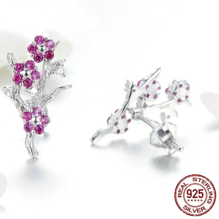 Wintersweet Plum Flower  Jewelry Sets