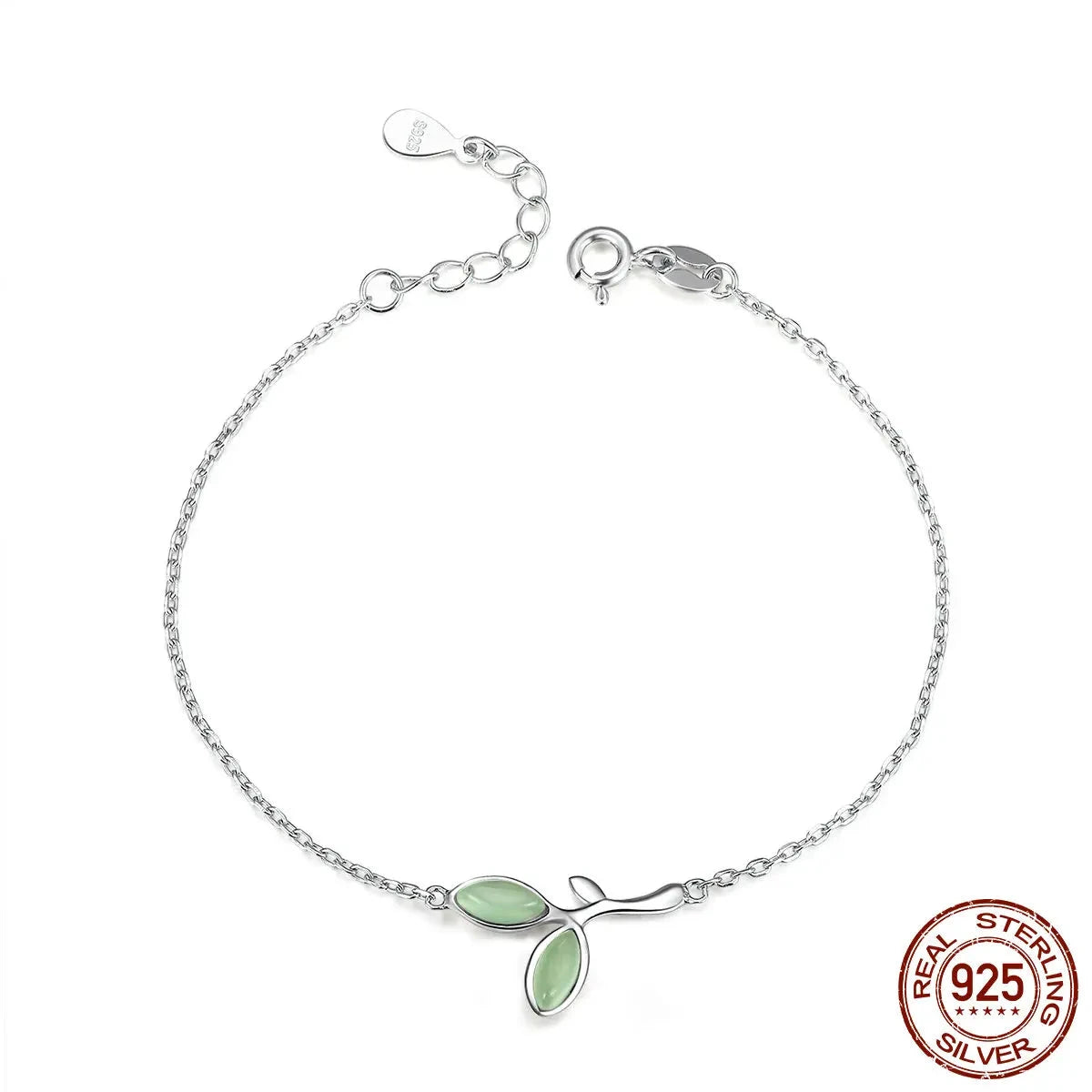 Tree Leaf Chain Bracelets