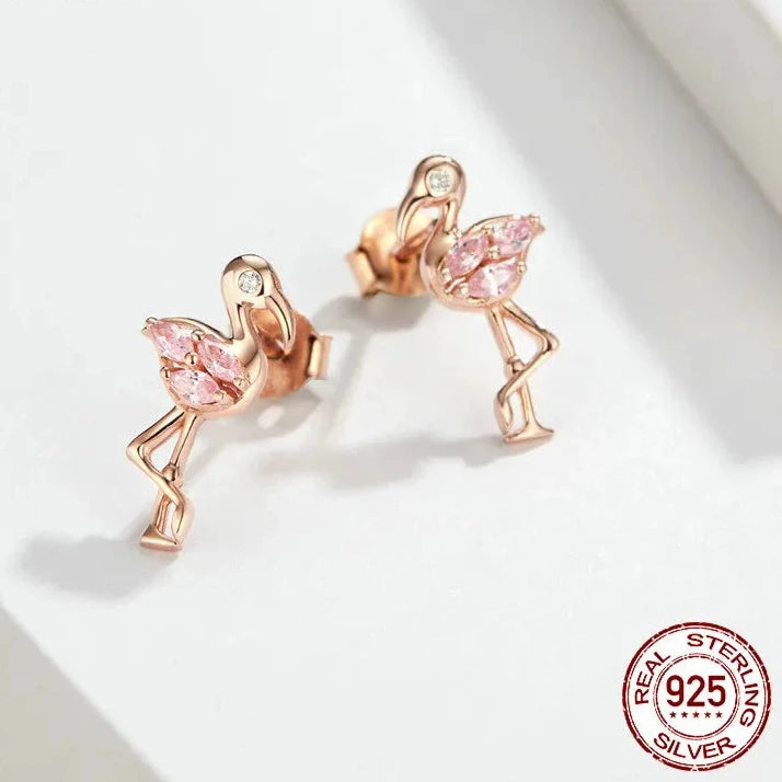 Flamingos Stud Earrings