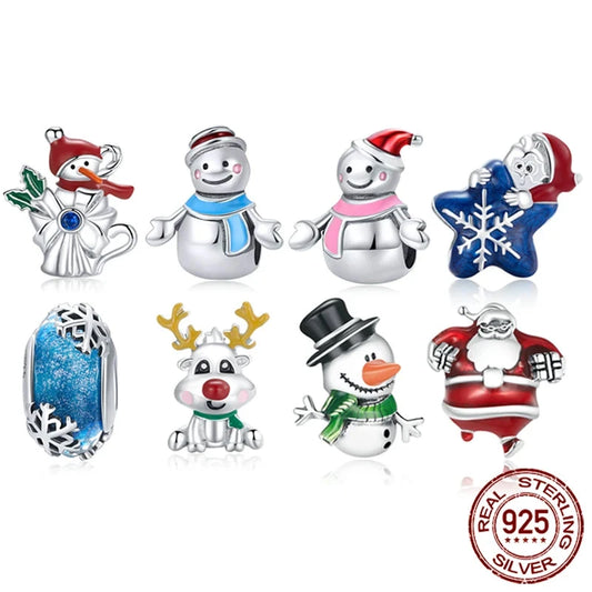 Cute Snowman Beads