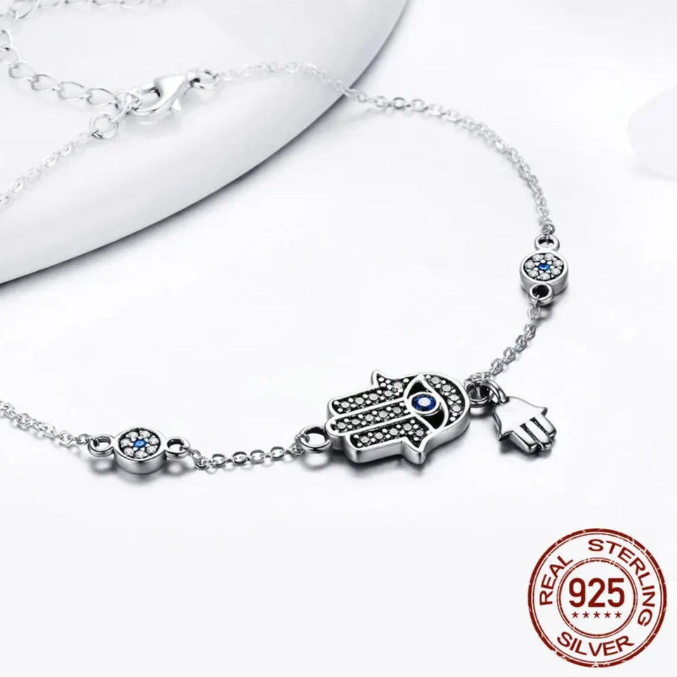 Blue Hand of Fatima Jewelry Sets