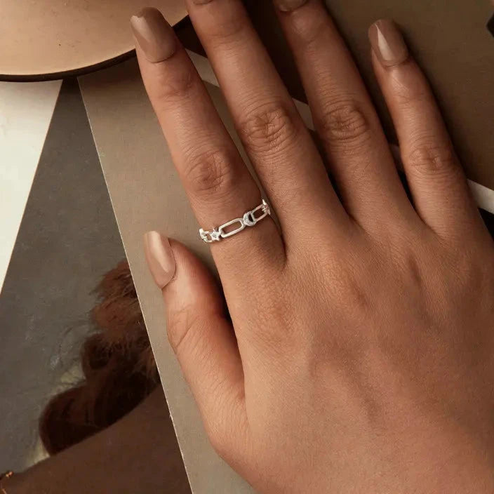 Chain Finger Ring