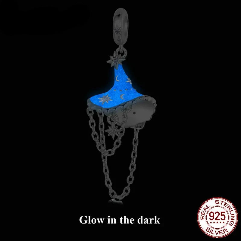 Luminous Witch Hat Charm