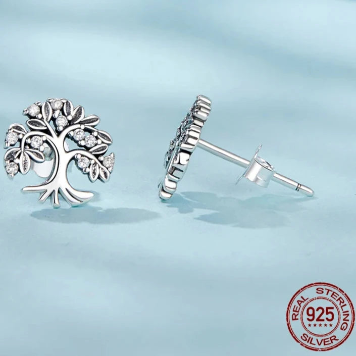 Tree of Life Stud Earrings