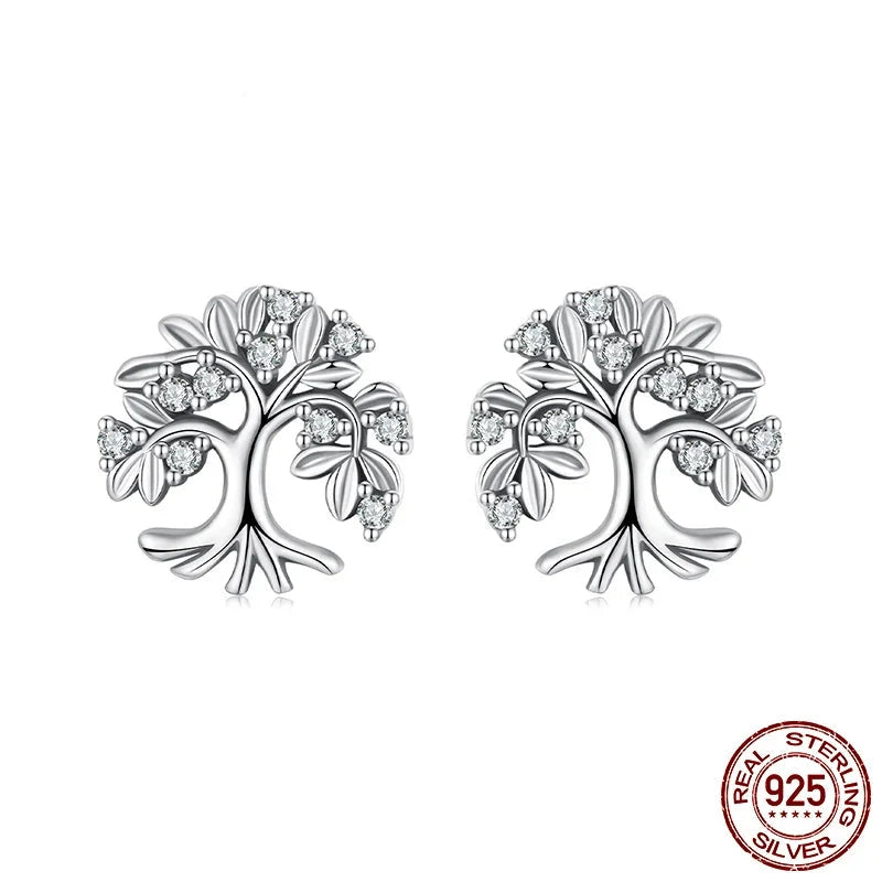 Tree of Life Stud Earrings