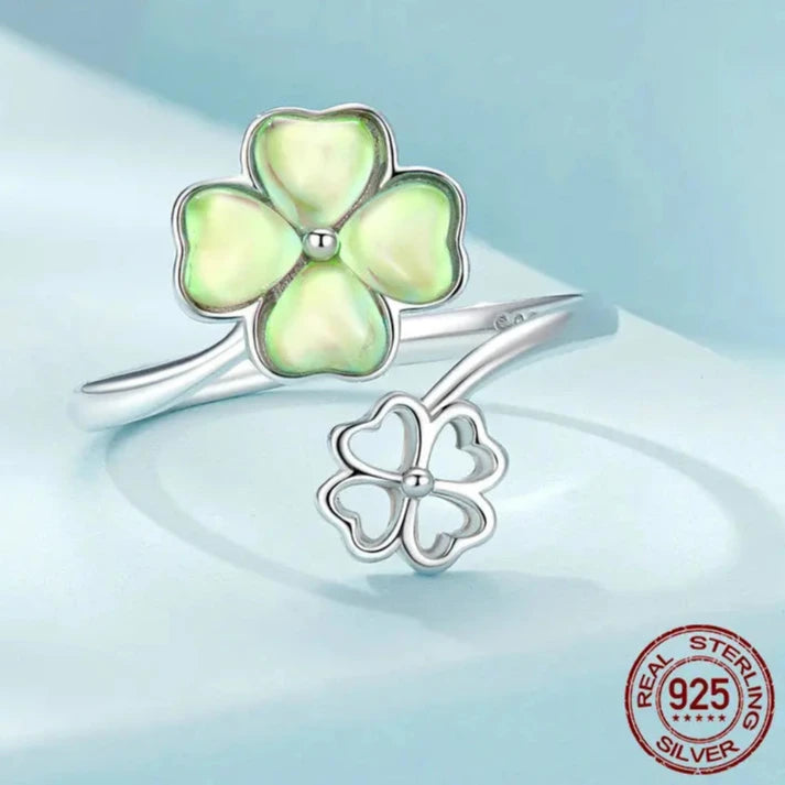 Four-Leaf Clover Ring