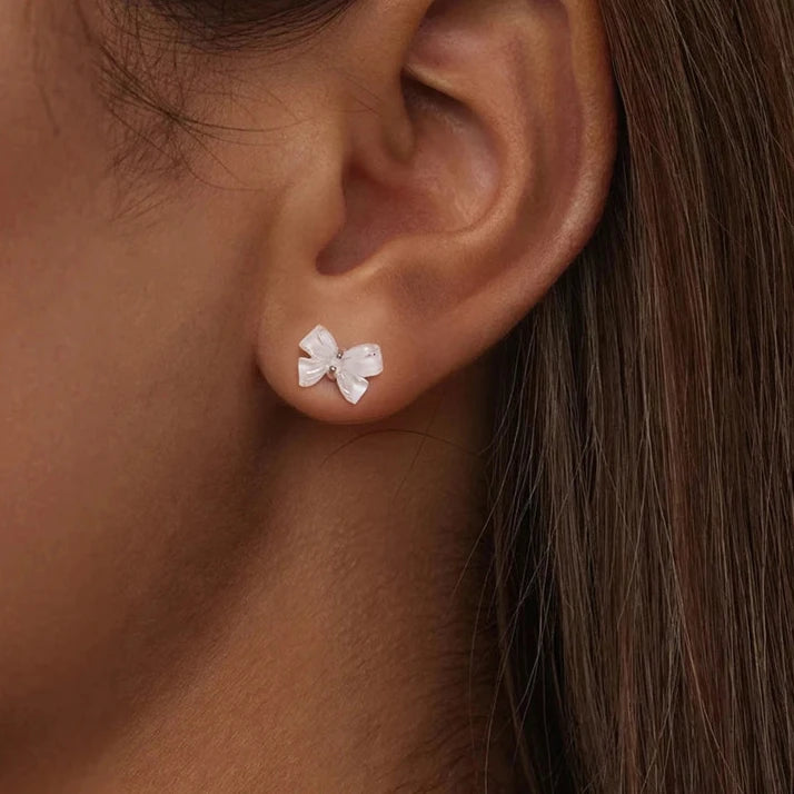 Bowknot Stud Earrings