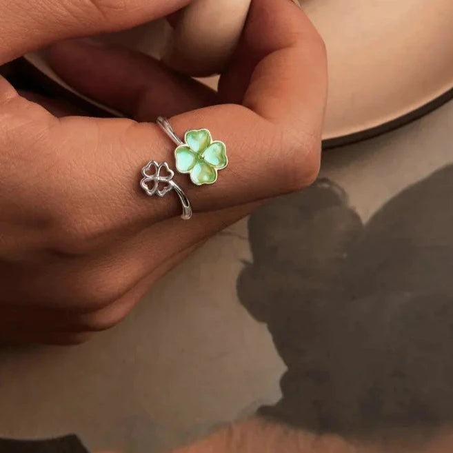 Four-Leaf Clover Ring