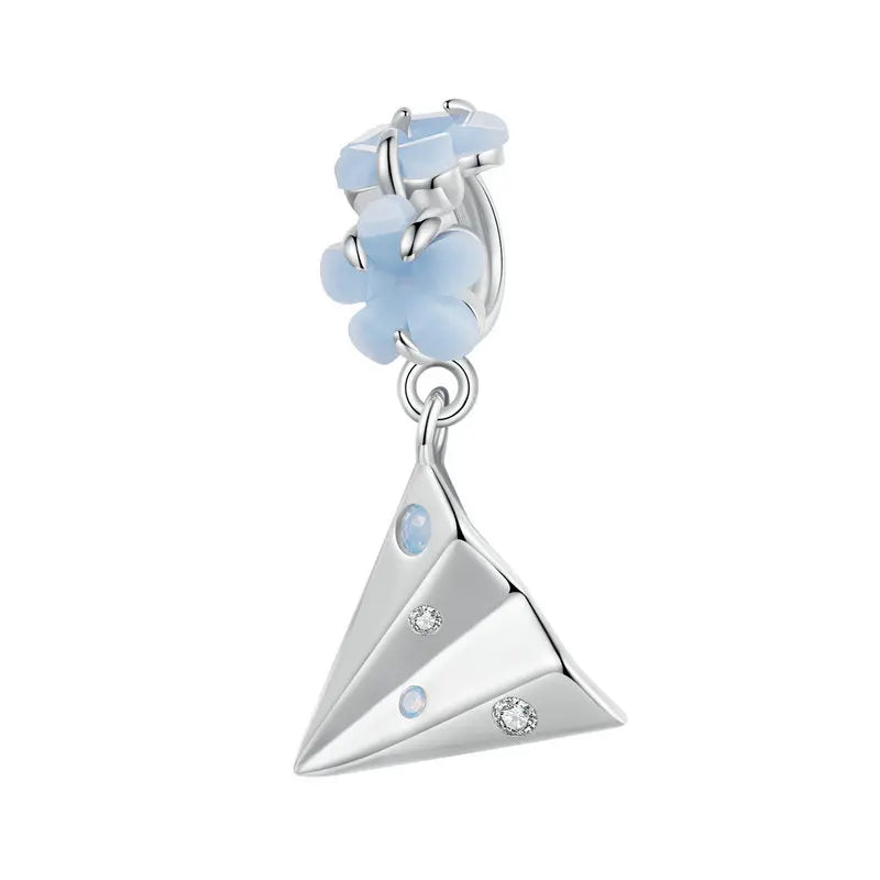 Paper Plane/Butterfly/Flower Charms