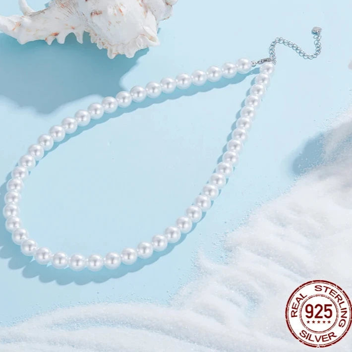 White Pearl Necklace