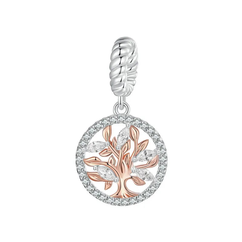 Tree of Life Love Hreat Charm