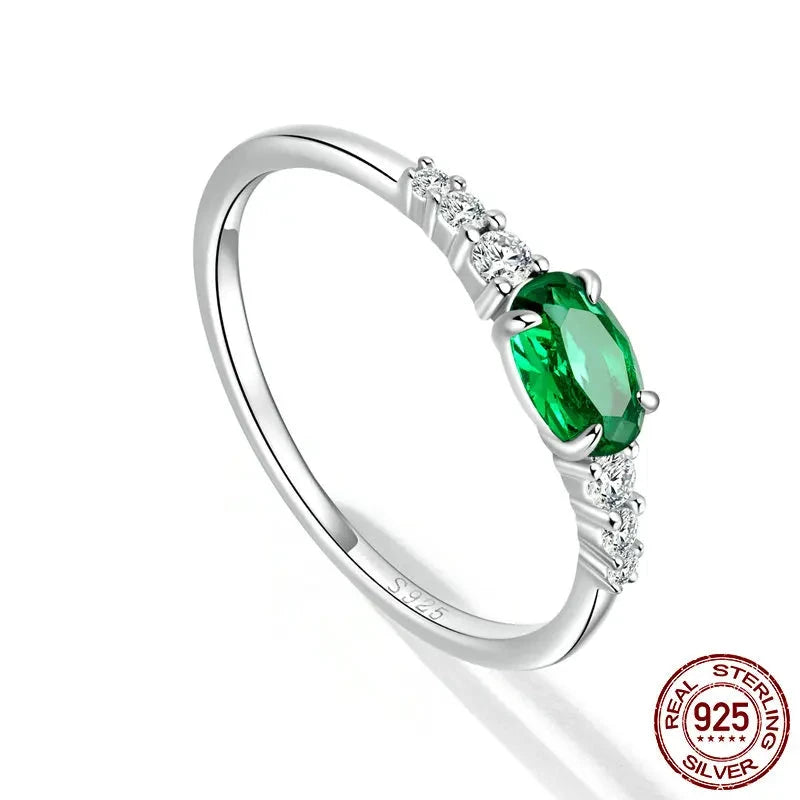 Green Zirconium Ring