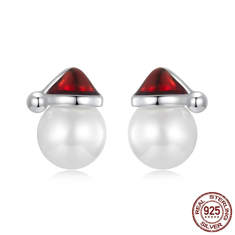 Christmas Hat Earrings