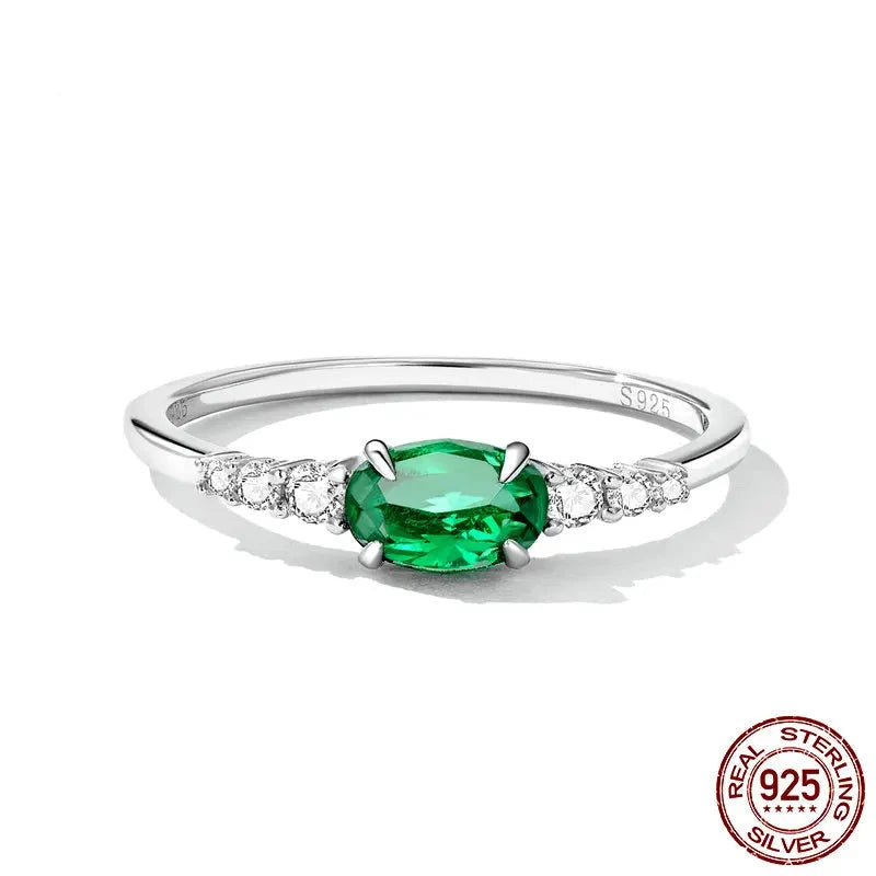 Green Zirconium Ring