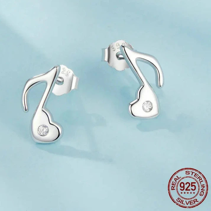 Music Note Earrings