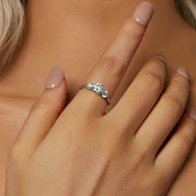 Moissanite Ring