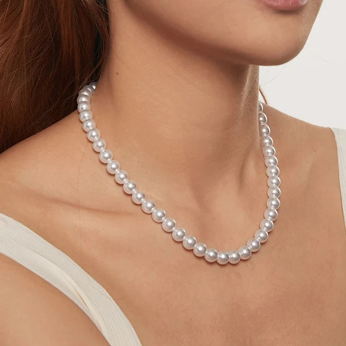 White Pearl Necklace