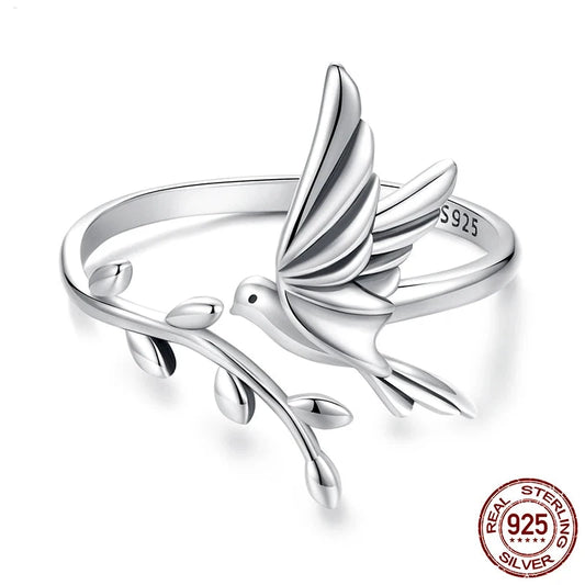 Kingfisher Adjustable Ring