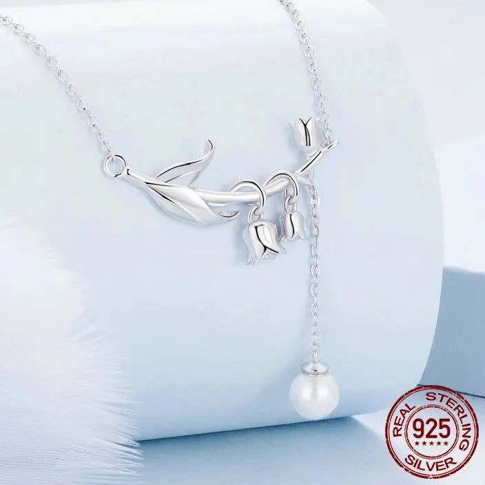 Lily of the Valley Pendant Necklace