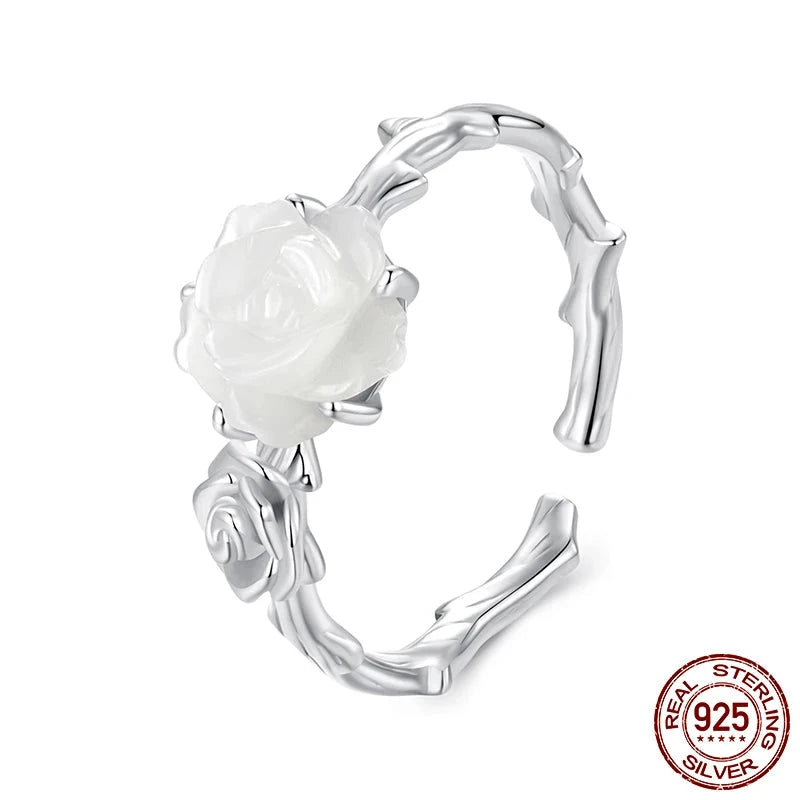 White Rose Ring