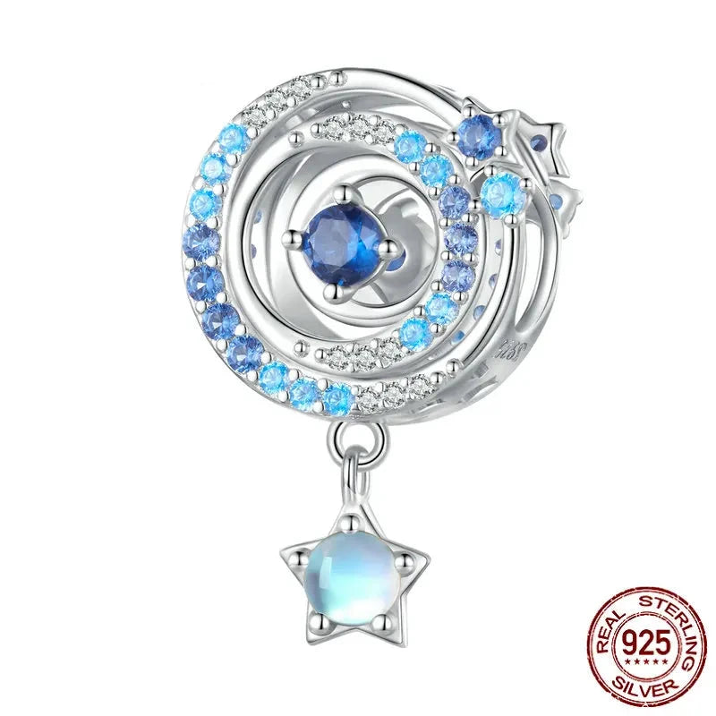 Blue Zircon Charms