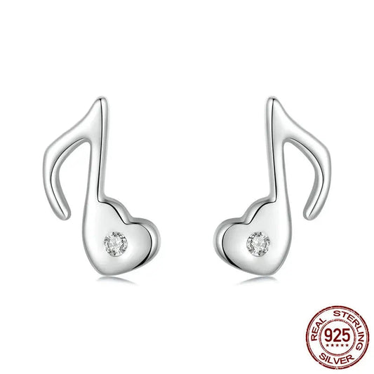 Music Note Earrings