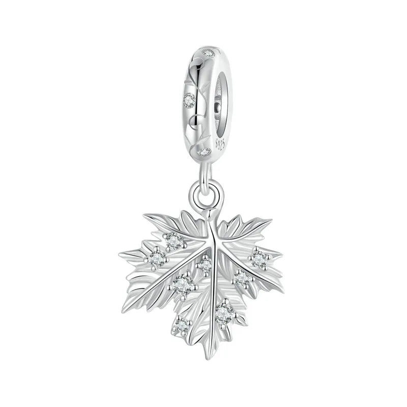 Ginkgo Leaf Charm