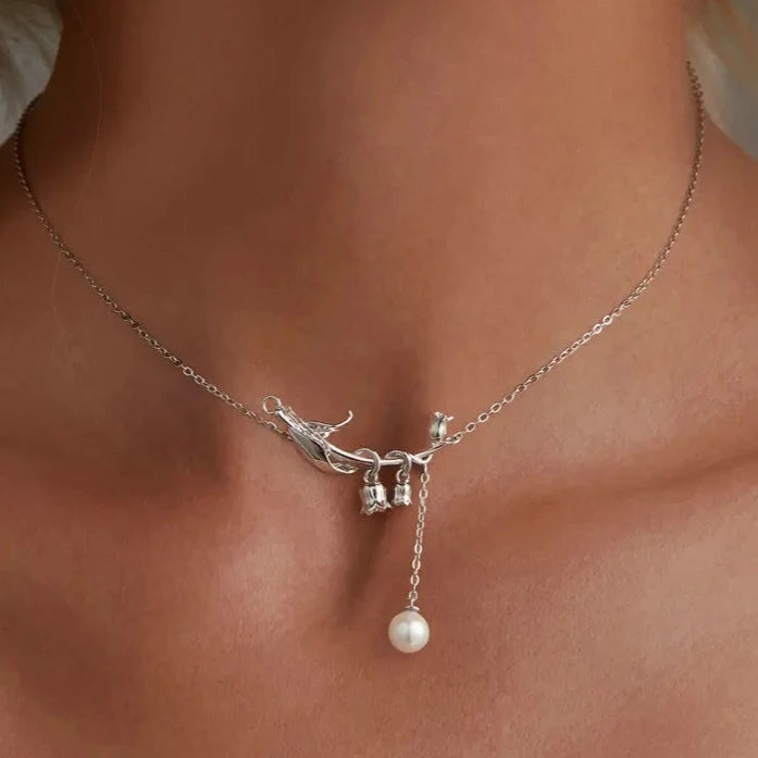 Lily of the Valley Pendant Necklace