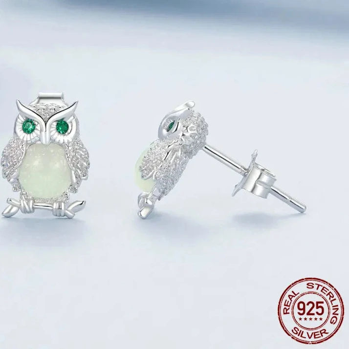 Owl Stud Earrings