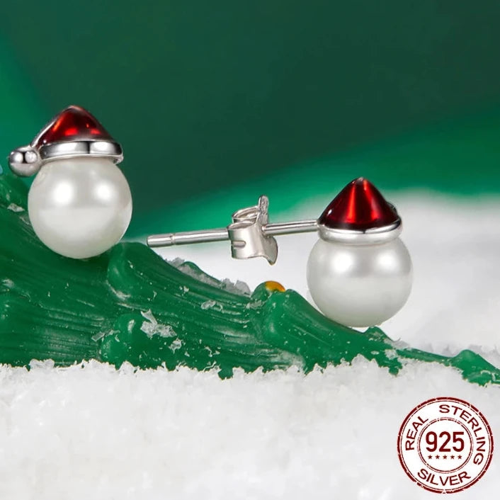 Christmas Hat Earrings