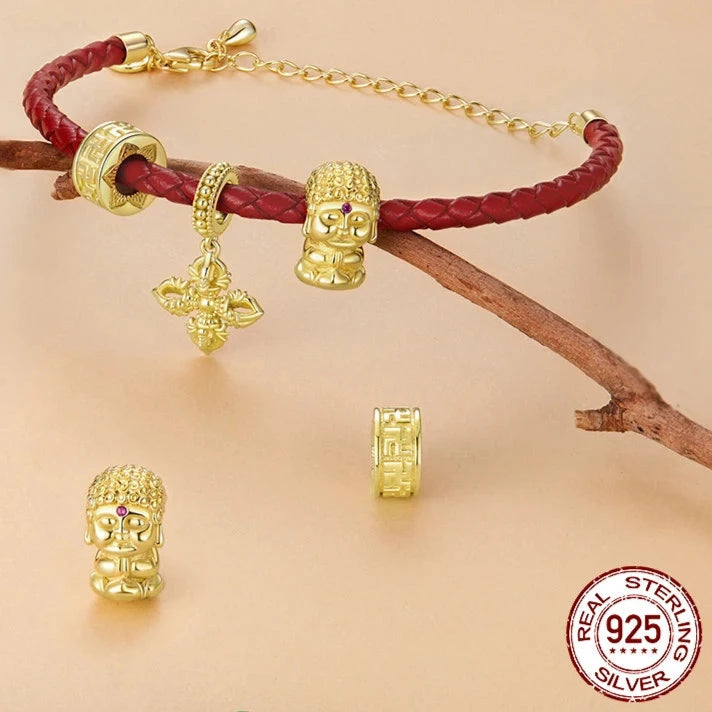 Golden Buddha Charm