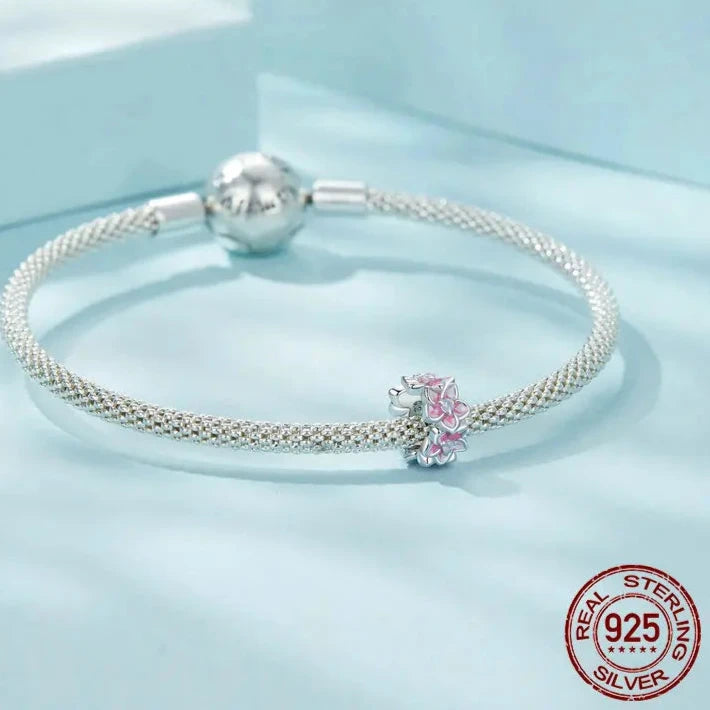 Cherry Flower Charm