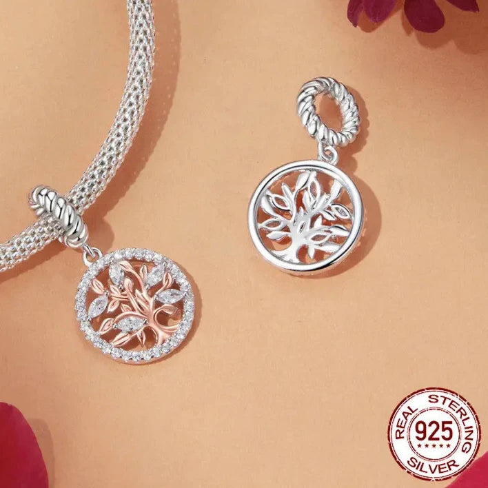 Tree of Life Love Hreat Charm