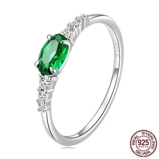 Green Zirconium Ring