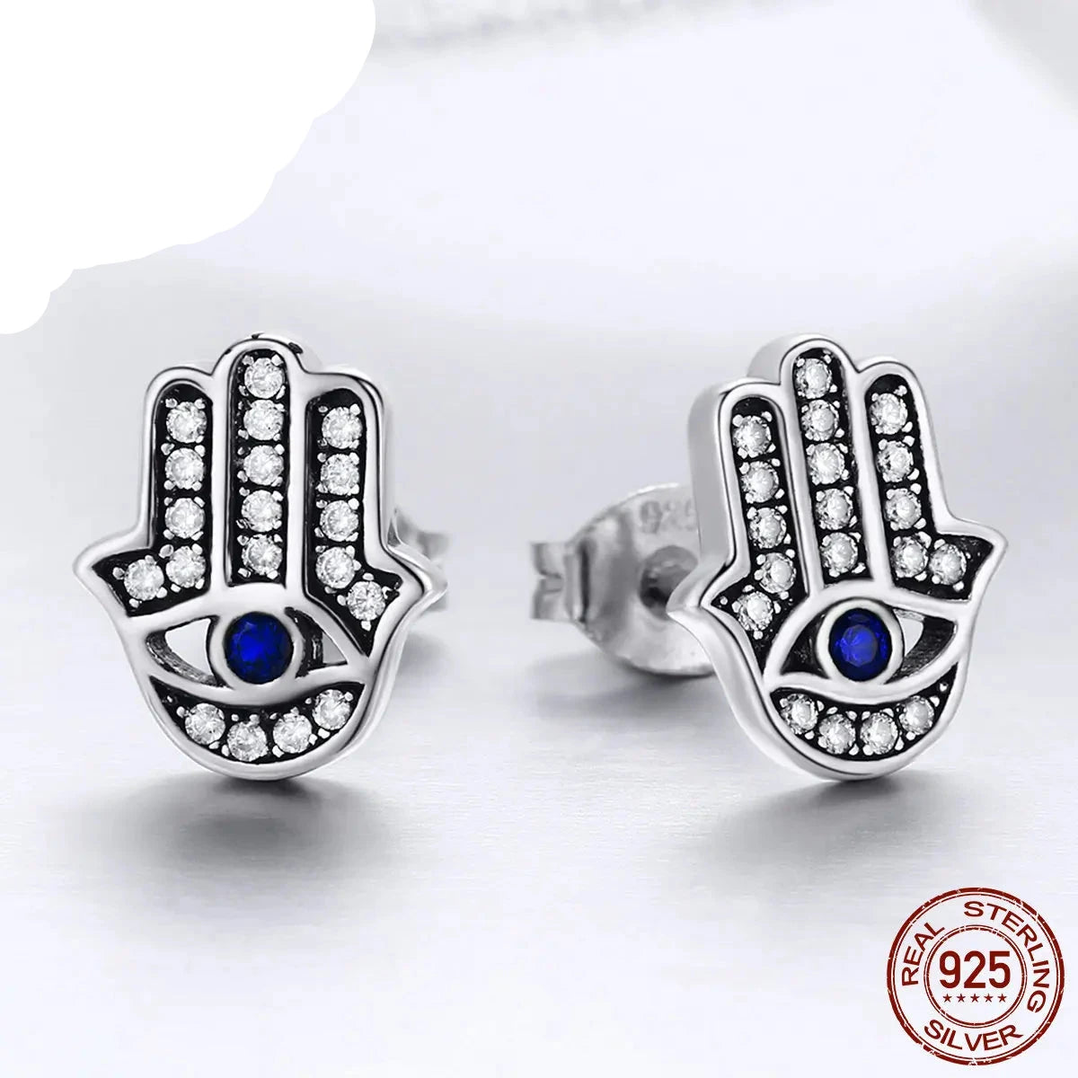 Blue Hand of Fatima Jewelry Sets