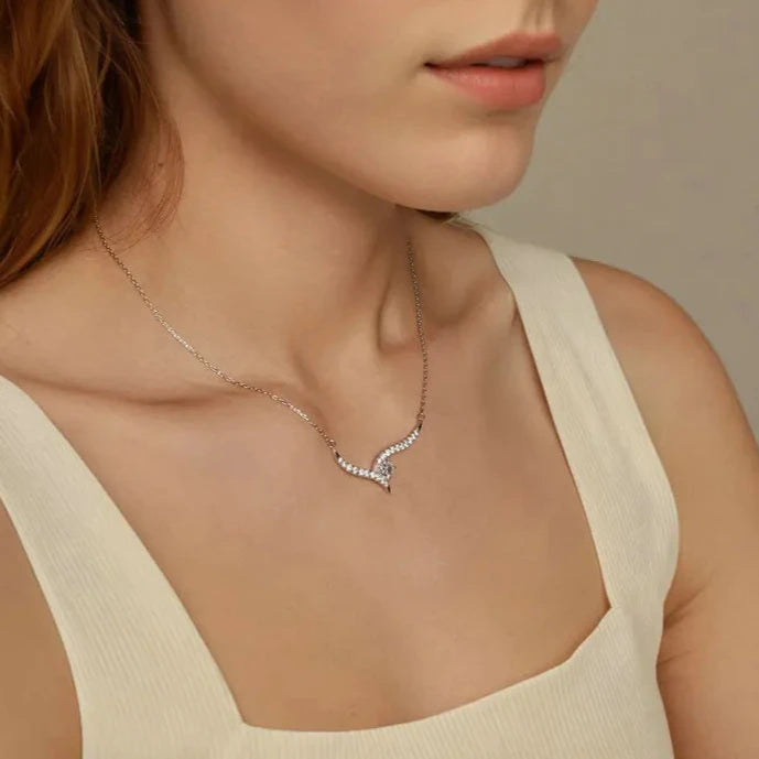 Minimalist Line Necklace