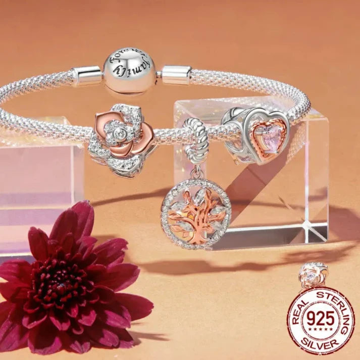 Tree of Life Love Hreat Charm