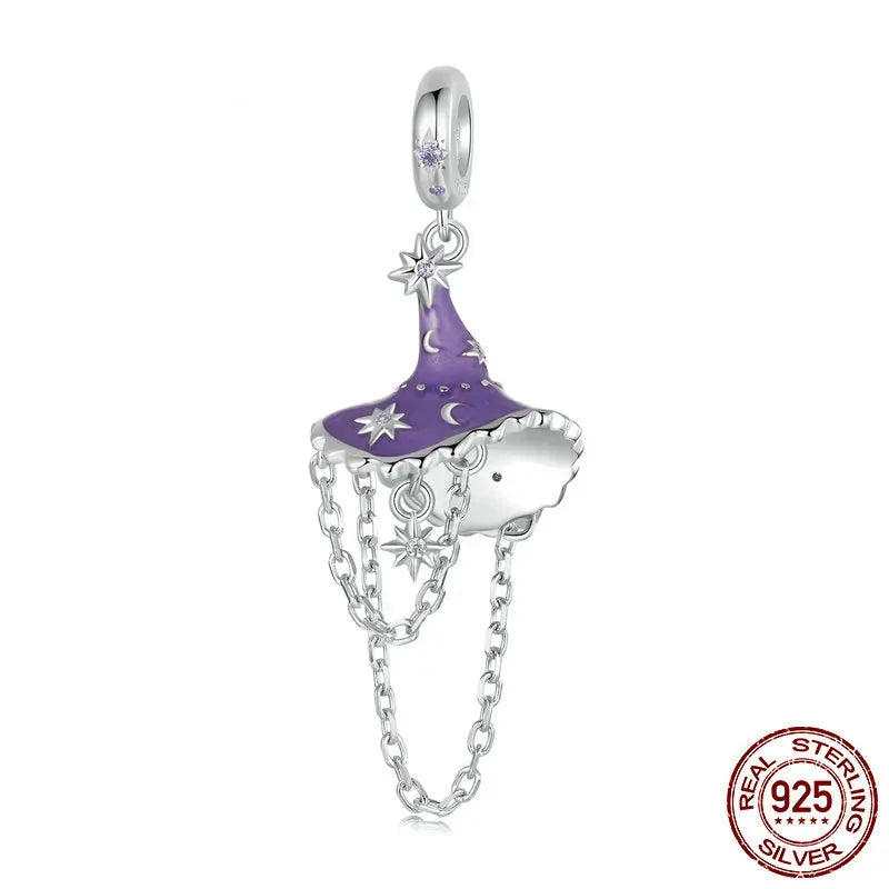 Luminous Witch Hat Charm